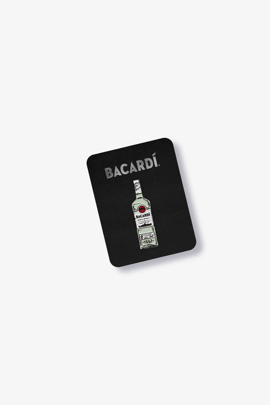 Bacardi Bottle Pin Badge
