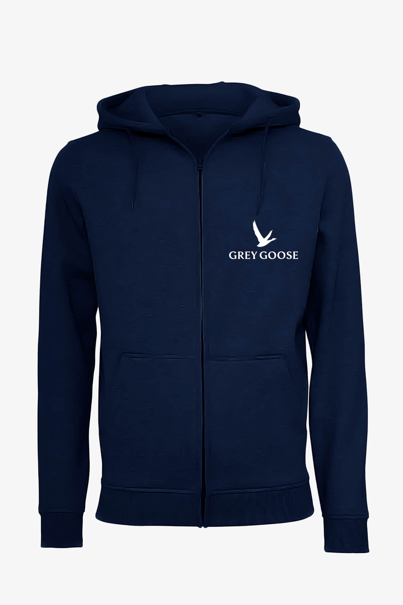 Grey Goose Zip Organic Cotton Zip Hoodie
